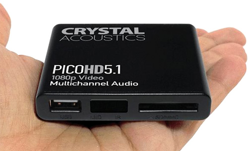 PicoHD5.1 Media Player (Image courtesy Crystal Acoustics)