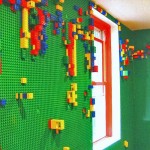 LEGO Duplo Plate Covered Walls (Image courtesy HGTV)