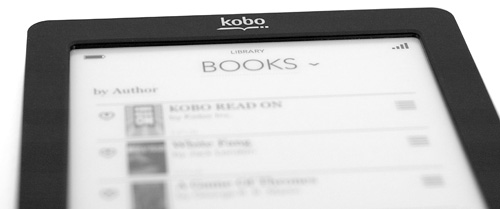 Kobo eReader Touch Edition (Image property OhGizmo!)