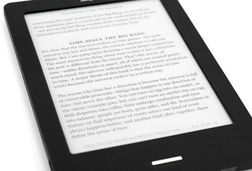 Kobo eReader Touch Edition (Image property OhGizmo!)