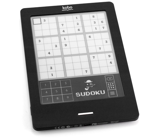 Kobo eReader Touch Edition (Image property OhGizmo!)