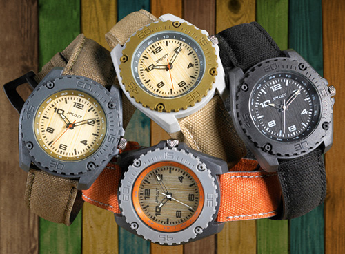 Sprout Biodegradable Watches (Image courtesy Sprout)