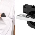 Tie Clip Cooling Fan (Images courtesy Thanko)