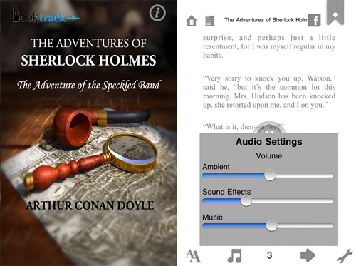 Booktrack (Images courtesy iTunes App Store)