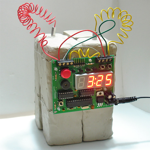 Defusable Alarm Clock (Image courtesy Mike Krumpus)