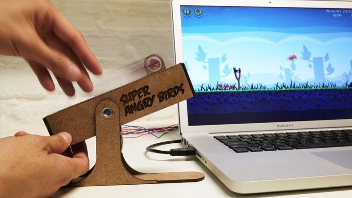 Angry Birds Slingshot Controller