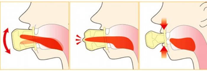 Kuwaete Sukkiri Tongue Exerciser
