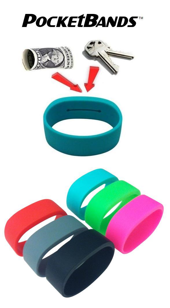 Wristband on sale with pocket