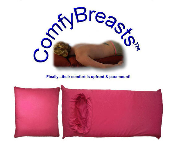 This Is A Body Pillow With A Hole For Your Breasts Ohgizmo