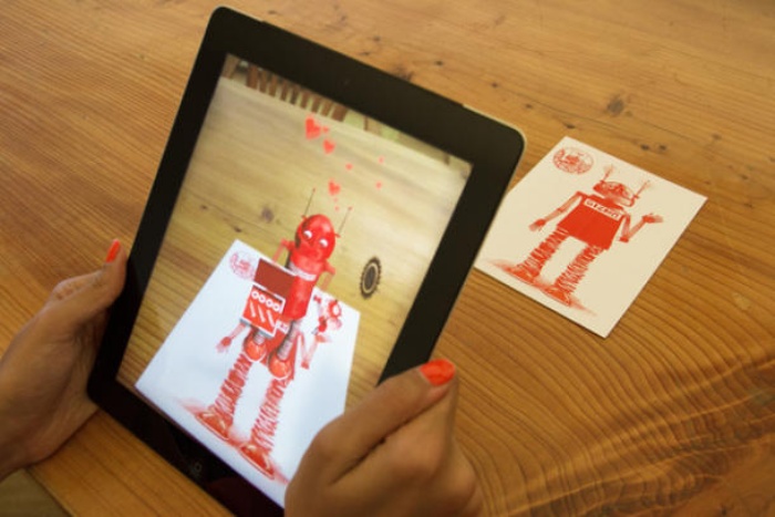 Augmented-reality greeting cards