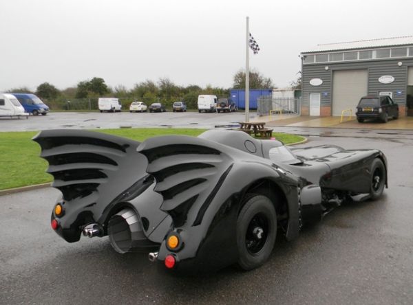 Homemade 1989 Batmobile auction at Mercedes Benz World