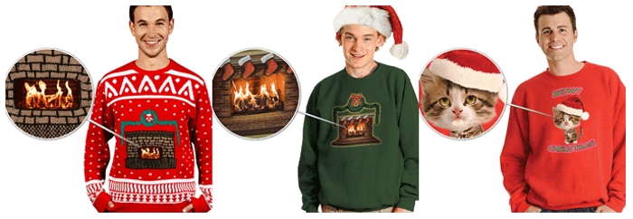 High Tech Christmas Sweater