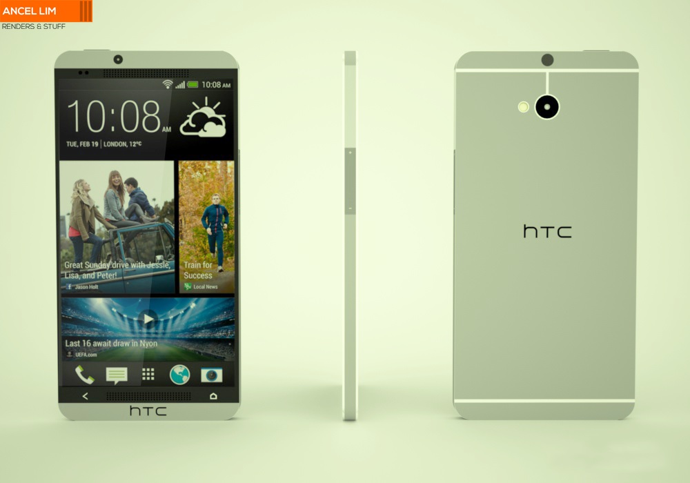 HTC M8 Render
