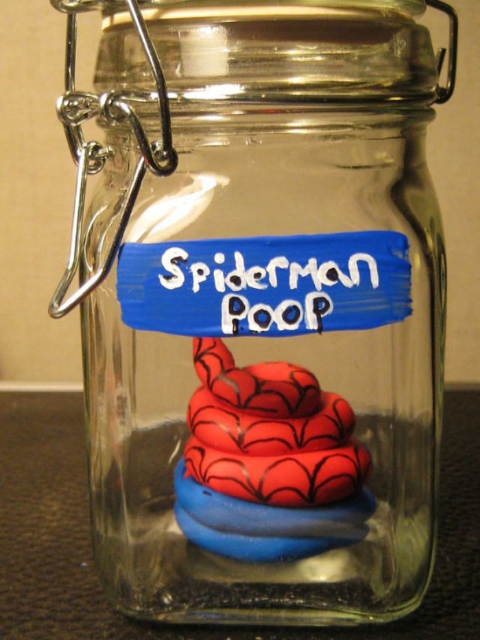 Spiderman Poop