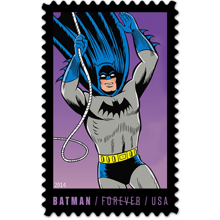 Batman Postage Stamps1