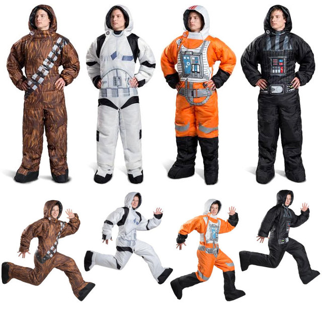 Wearable Sleeping Bags Come In Star Wars Fashions