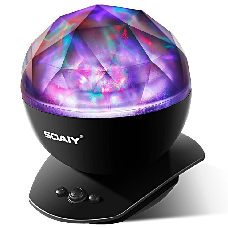 Soaiy Aurora Projection LED Night Lamp