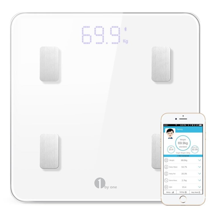 1byone Bluetooth Body Fat Scale